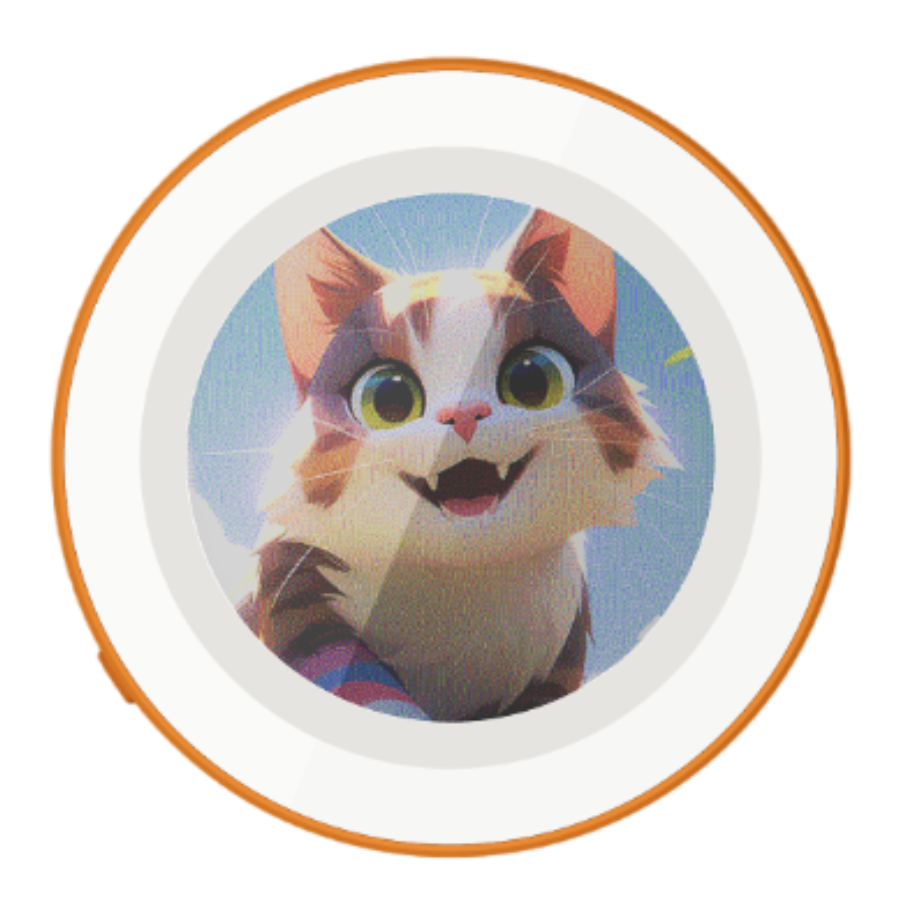 PocketPixel 星扣 迷你电子吧唧钥匙扣